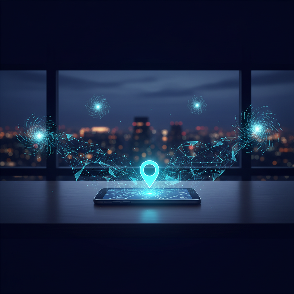 네 스마트폰 속 GPS가 그녀의 발견 덕분에 길을 찾는다