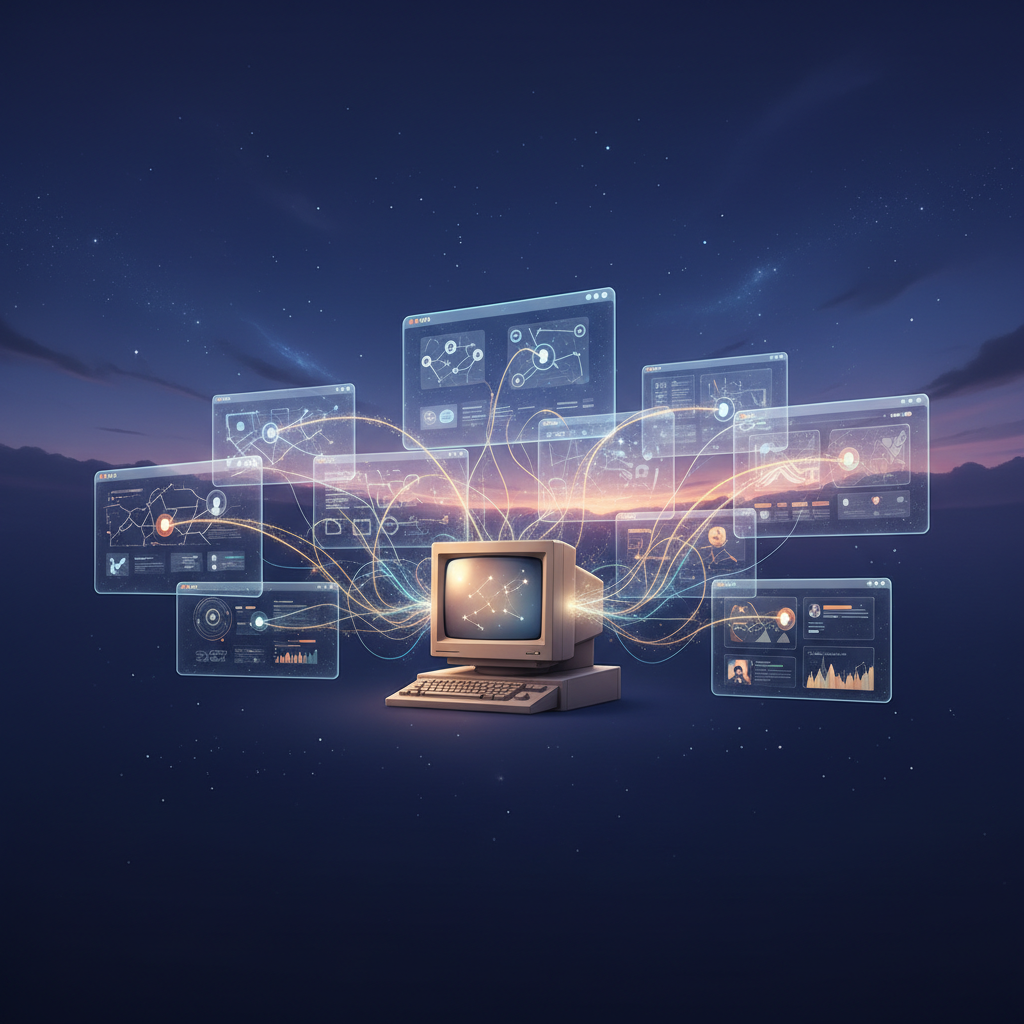 네가 지금 보는 이 화면도, 사실은 그 번역기의 후손이야