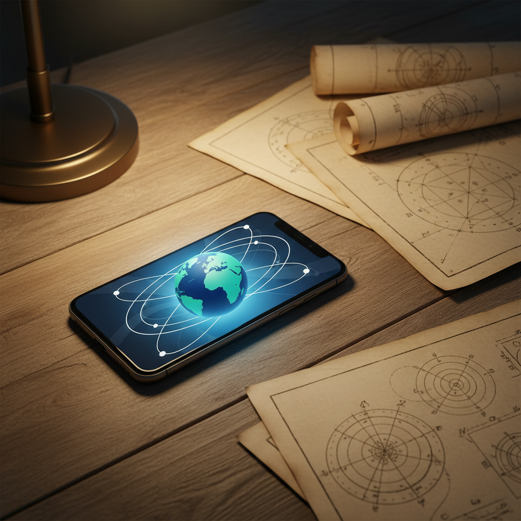 지금 네 손안의 GPS도 그때 발견한 원뿔곡선으로 위치를 찾아