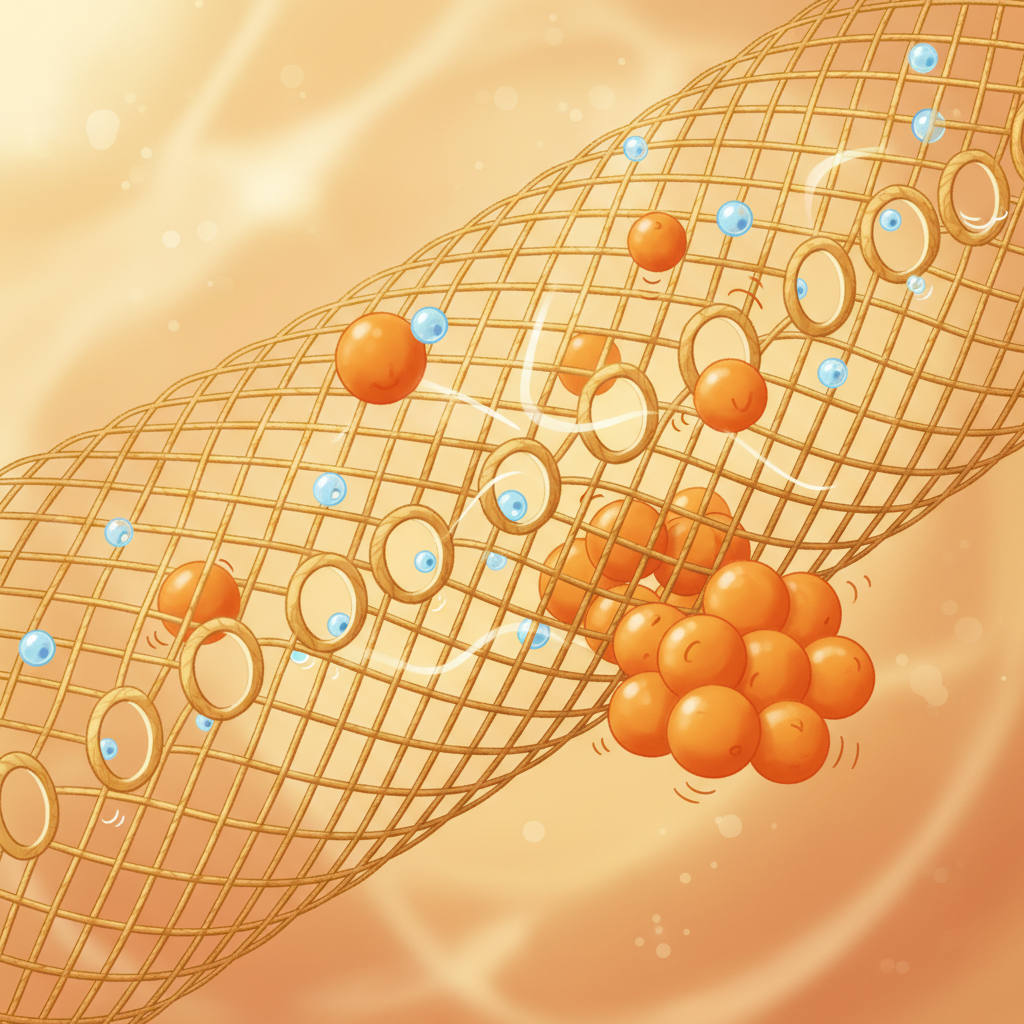 왜 물만 통과하고 설탕은 막히는 걸까