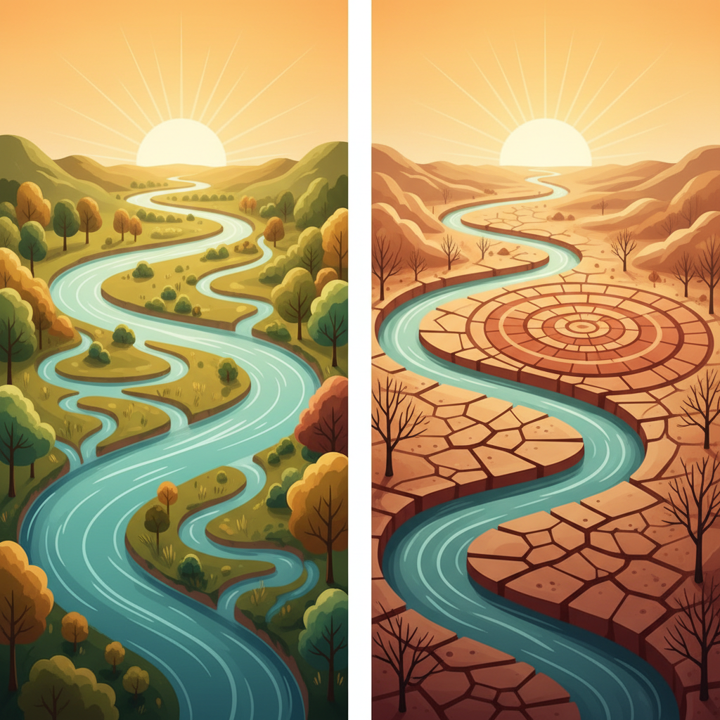 멸종과 진화 중단은 같은 건가요