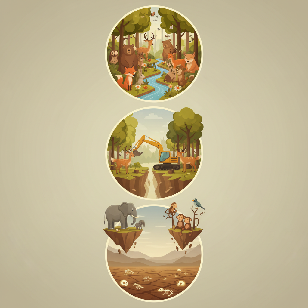 종이 사라지는 과정을 단계로 이해하기