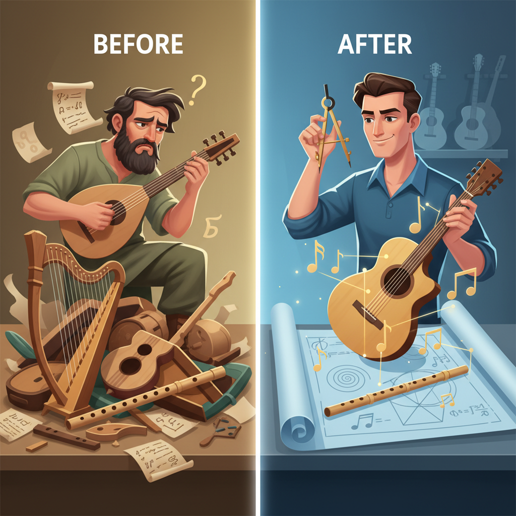 음악은 감으로, 수학은 계산으로? 둘은 원래 한 팀이었대!