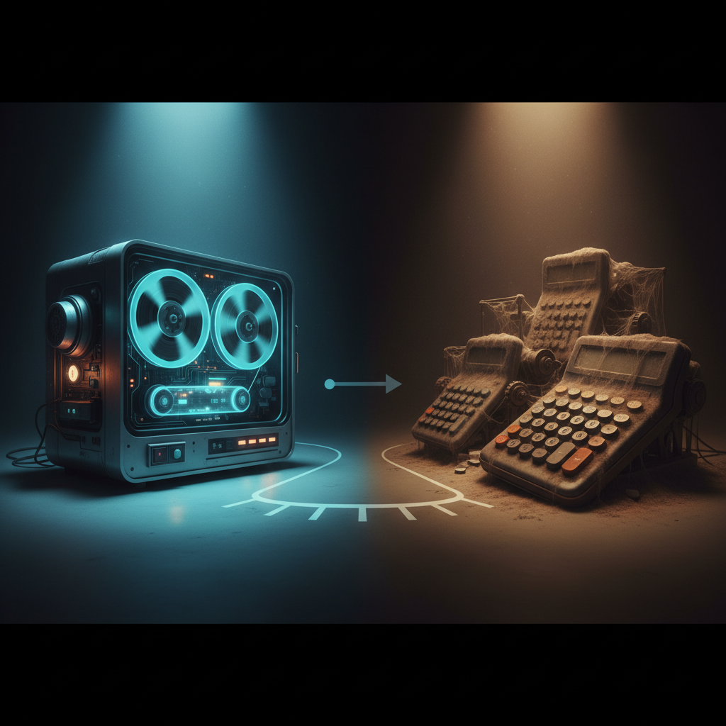 그 전엔 사람이 버튼을 누를 때마다 기계가 움직였는데, 이젠 프로그램이 기계를 움직였지