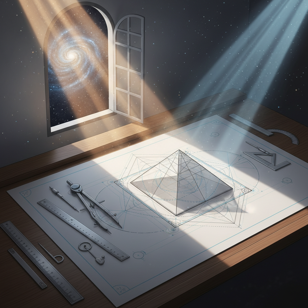 갑자기 건축가들은 피라미드를 정확히 설계하고, 항해사들은 별만 보고도 길을 찾았어