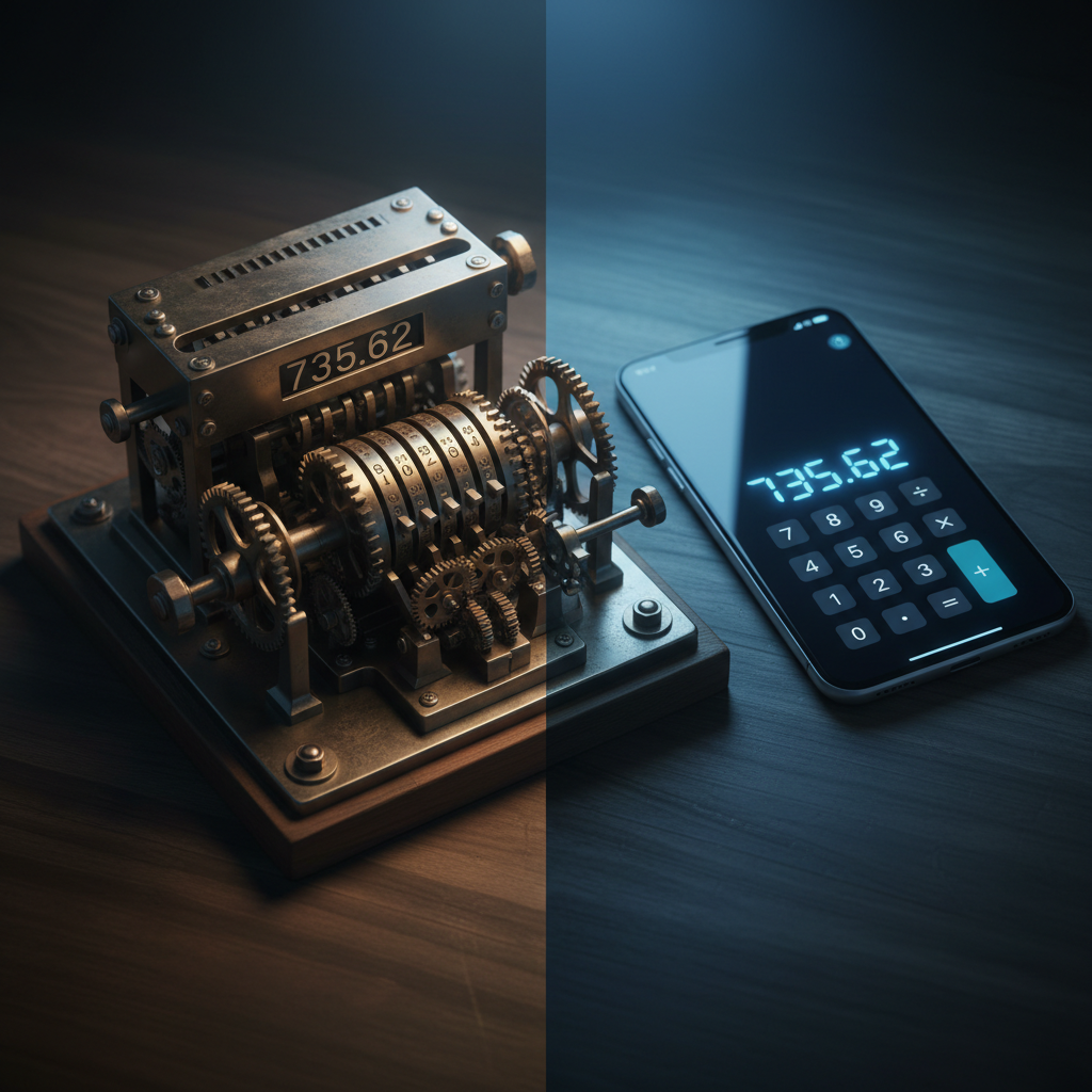 그 점 덕분에 계산기가 탄생했다고?