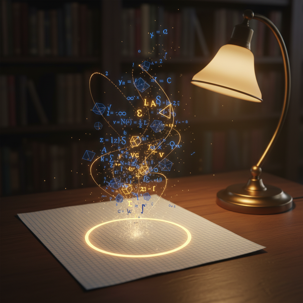 덕분에 삼각형도 방정식으로, 원도 숫자로 표현할 수 있게 됐어