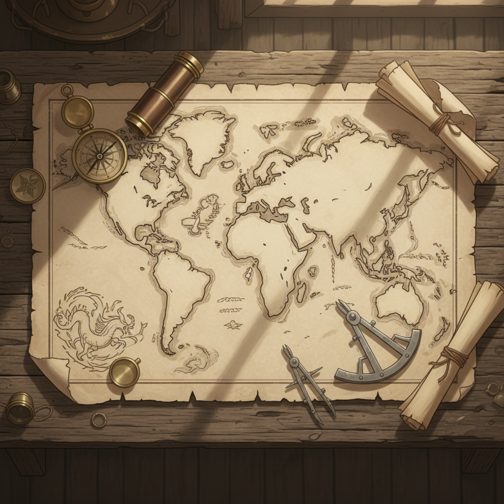 옛날 사람들은 지구가 평평하다고 믿었어. 근데 어떻게 크기를 잴 생각을 했을까?