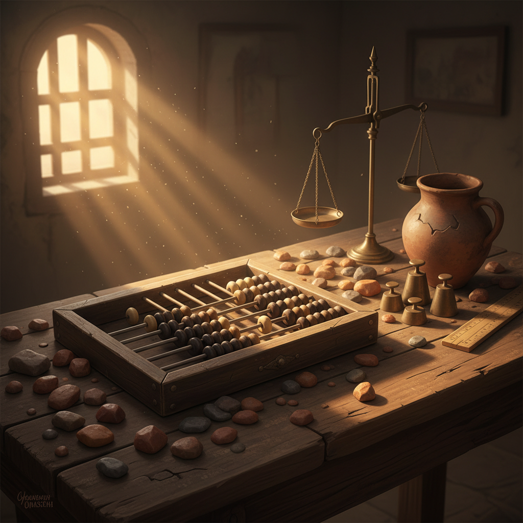 옛날 사람들은 반 개를 어떻게 계산했을까?