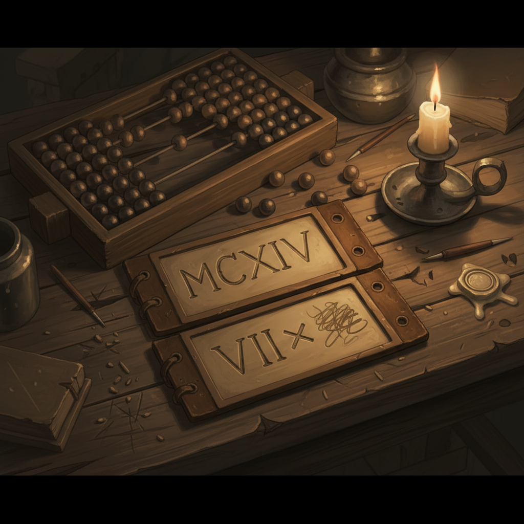 로마 숫자로 곱셈을 하면 머리가 지끈지끈