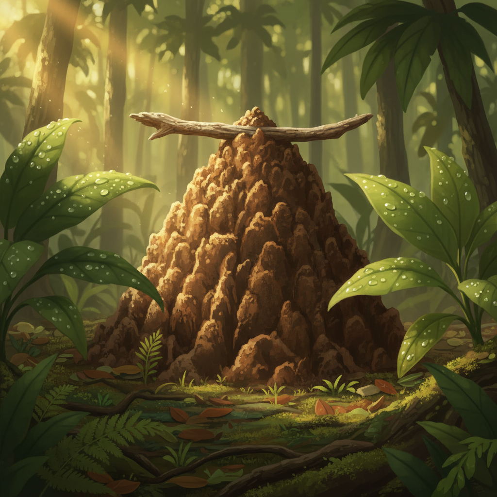 나뭇가지로 개미를 낚아채는 침팬지, 그 순간 모든 게 바뀌었다