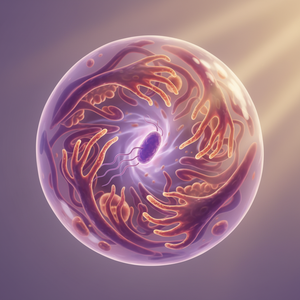 미토콘드리아는 옛날에 따로 살던 세균이 우리 세포 안으로 이사 온 거였어!