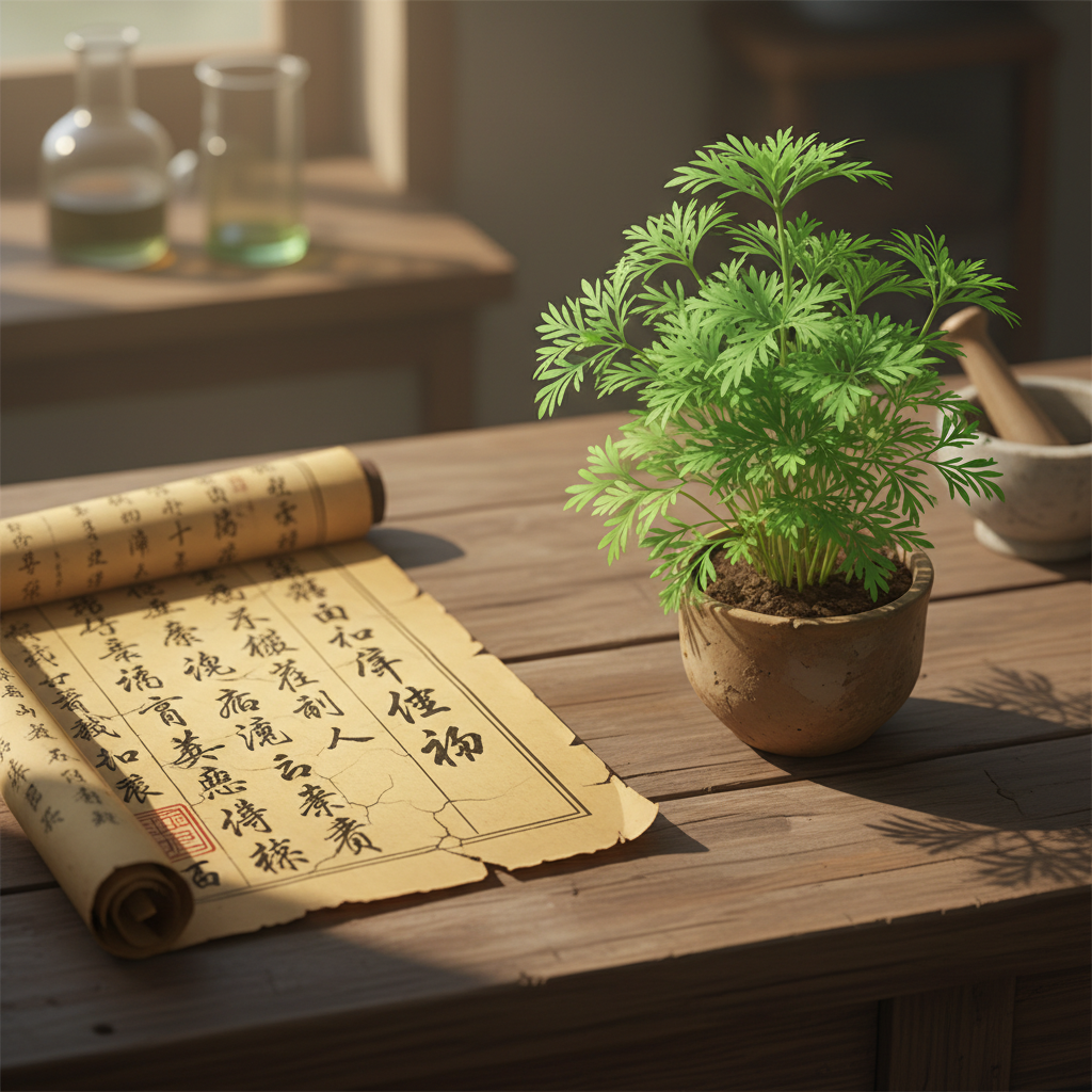 1600년 전 중국 책 속 '개똥쑥'이라는 이름의 잡초가 답이었다