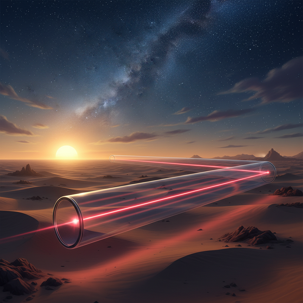 우주 공간 자체가 떨리는 파동을 4킬로미터 레이저로 잡아냈어