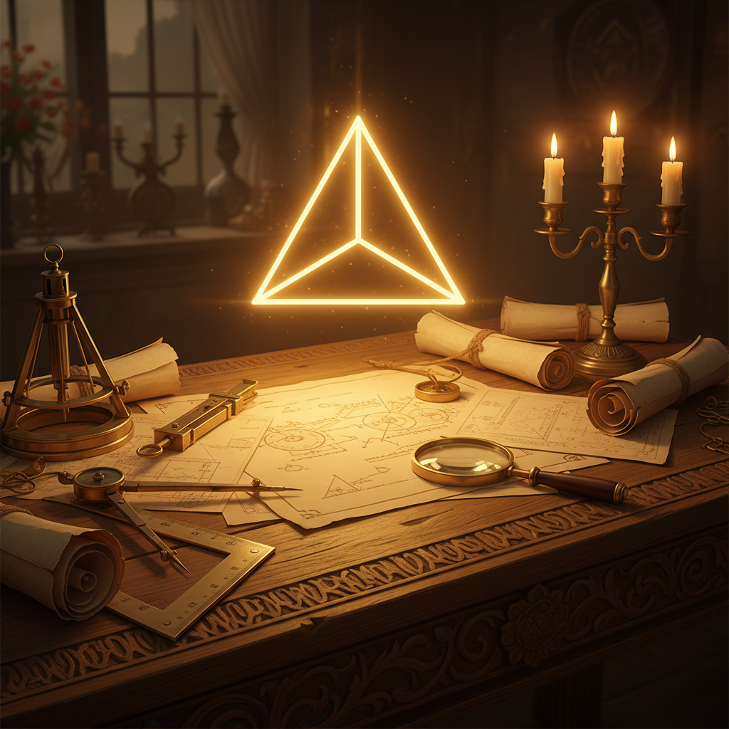 히파르코스는 삼각형 세 변만 알면 각도를 계산할 수 있다는 걸 발견했어