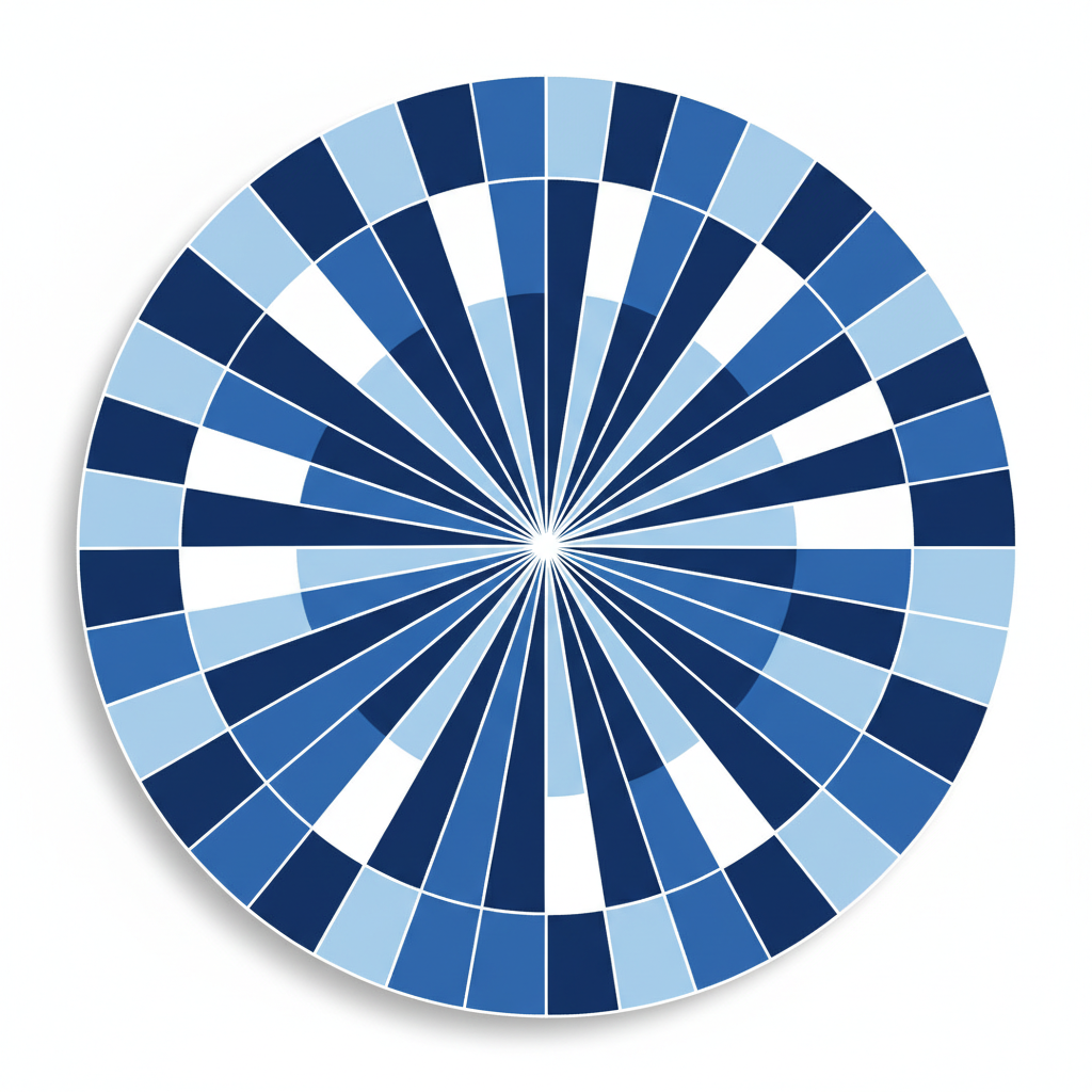 원 안에 192개의 삼각형을 숨겨서 계산했어