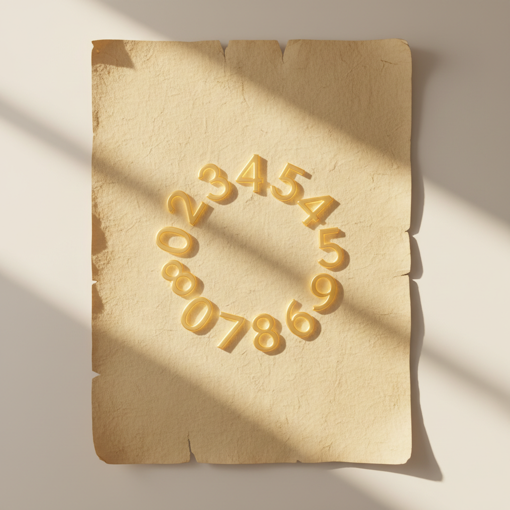 0부터 9까지 열 개 숫자면 모든 계산 끝