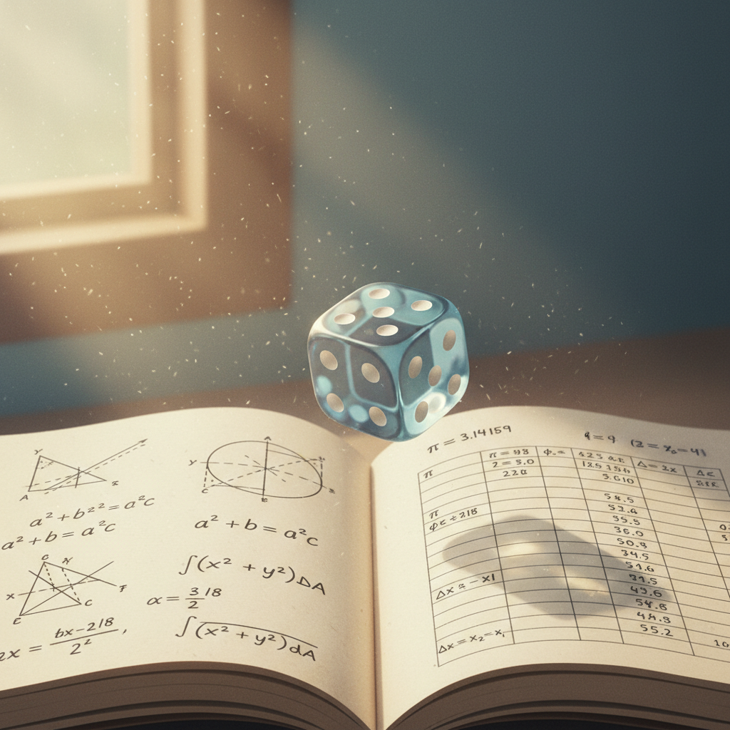 주사위를 던지기 전에 '이길 확률'을 숫자로 계산할 수 있다는 걸 발견했어