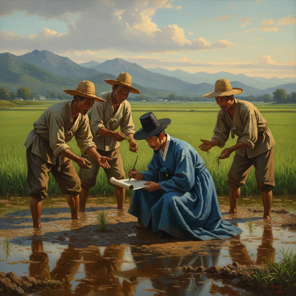 세종대왕의 비밀 무기는 논밭이었다