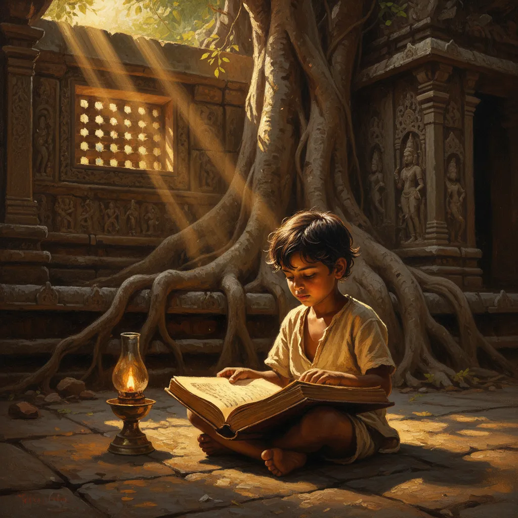 마드라스의 가난한 소년, 책 한 권으로 세상의 문을 두드리다