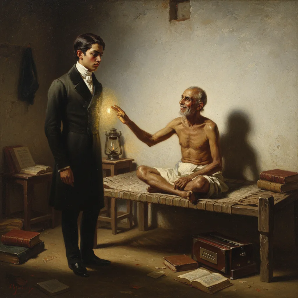 ## 대학 나온 제자가 맨발의 스승에게 무릎 꿇은 이유