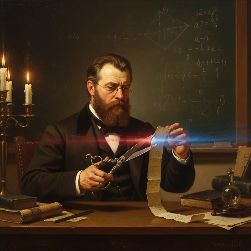 데데킨트, 칼 대신 가위를 들다