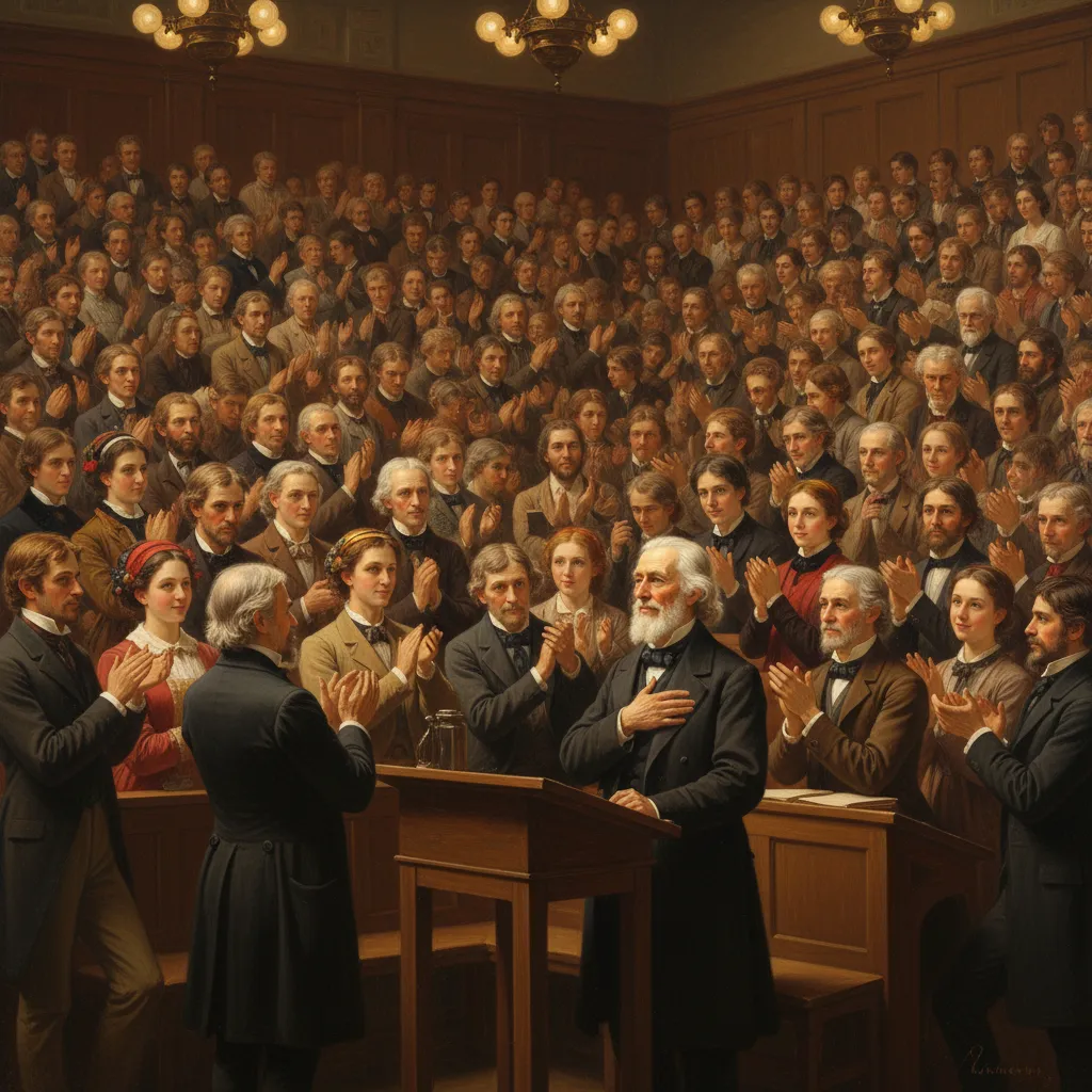 말을 더듬던 철학자에게 학생들이 박수를 쳤다