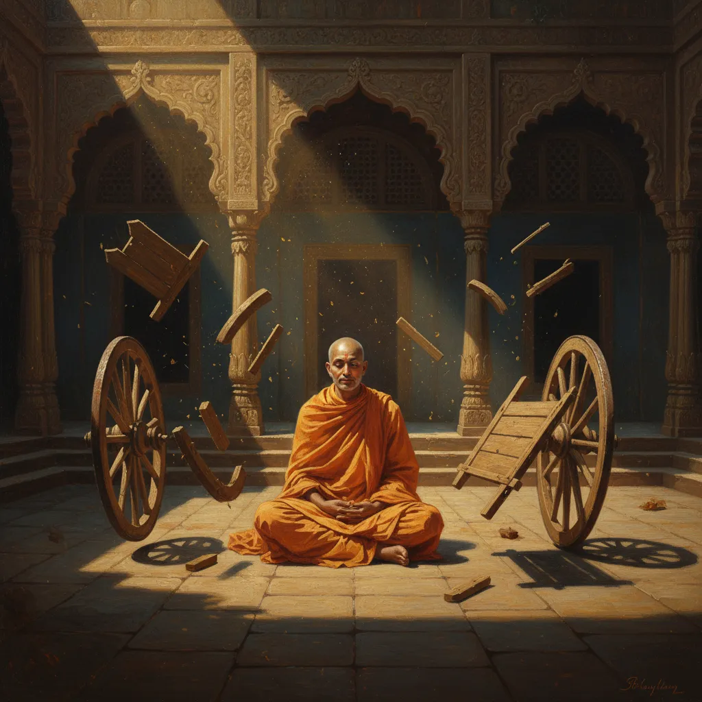 ## 수레는 존재하는가? — 찬드라키르티의 가장 유명한 질문