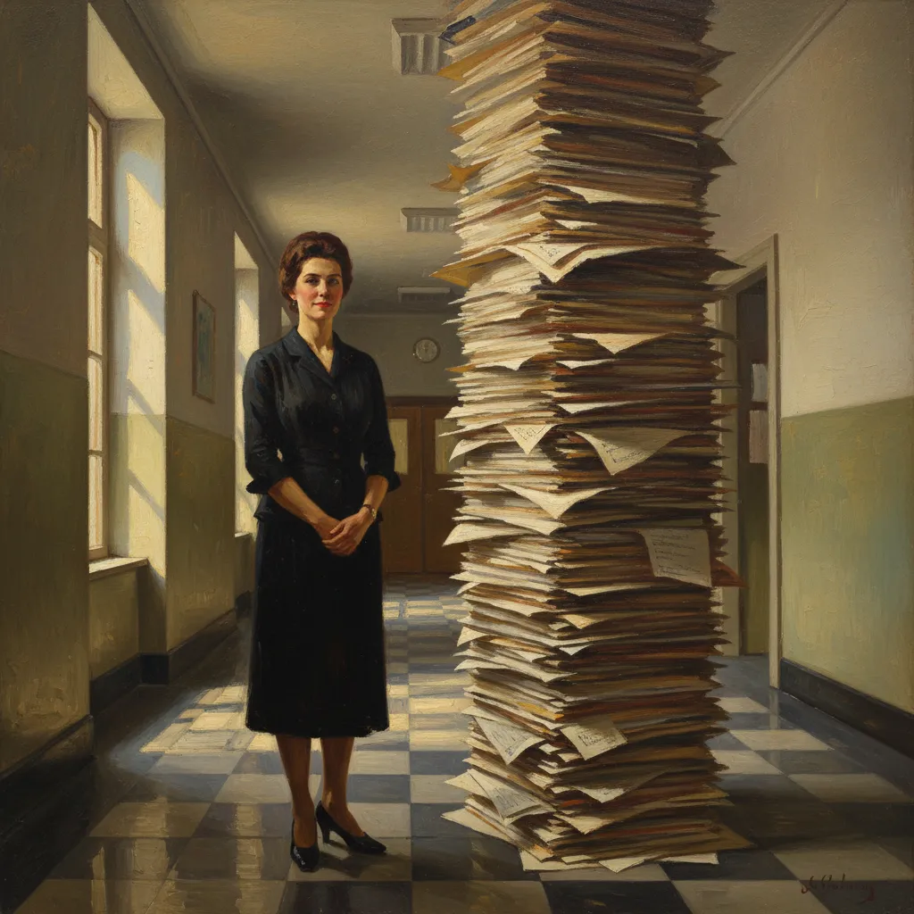 ## 자기 키보다 높이 쌓인 코드 옆에 서다