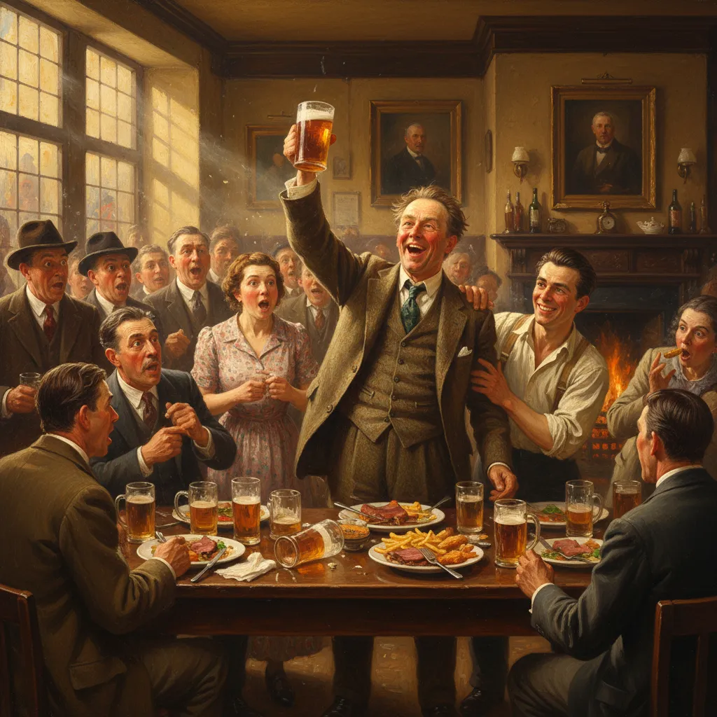 "우리가 생명의 비밀을 발견했다"고 동네 술집에서 외쳤다