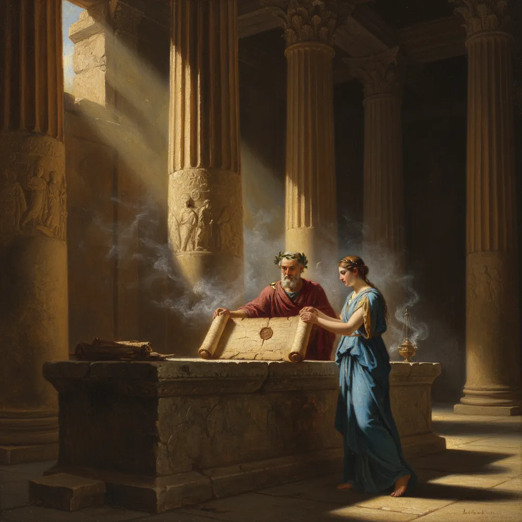 아르테미스 신전에 놓인 단 한 권의 책