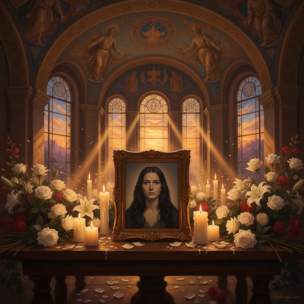 ## 이란 정부는 그녀가 세상을 떠난 뒤에야 히잡 없는 사진을 공개했다