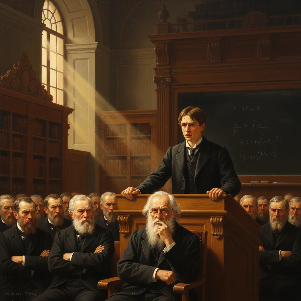 ## 인생을 건 45분 — 가우스 앞에서 공간을 뒤집다