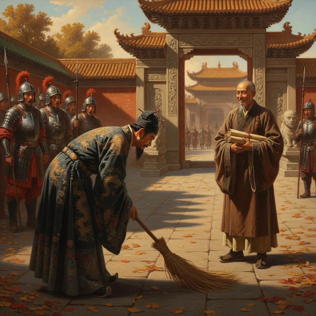 ## 연나라 소왕이 직접 빗자루를 든 날