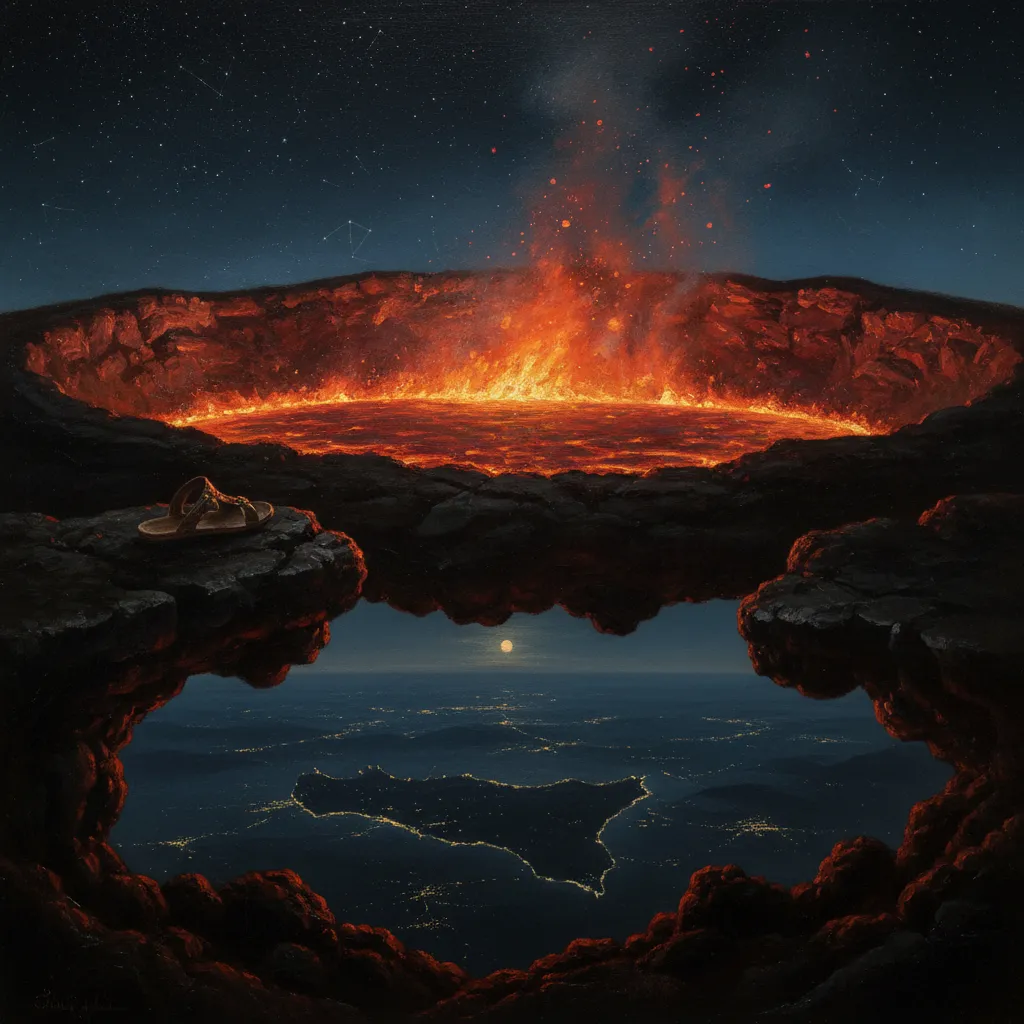 ## 에트나가 돌려보낸 청동 샌들 한 짝