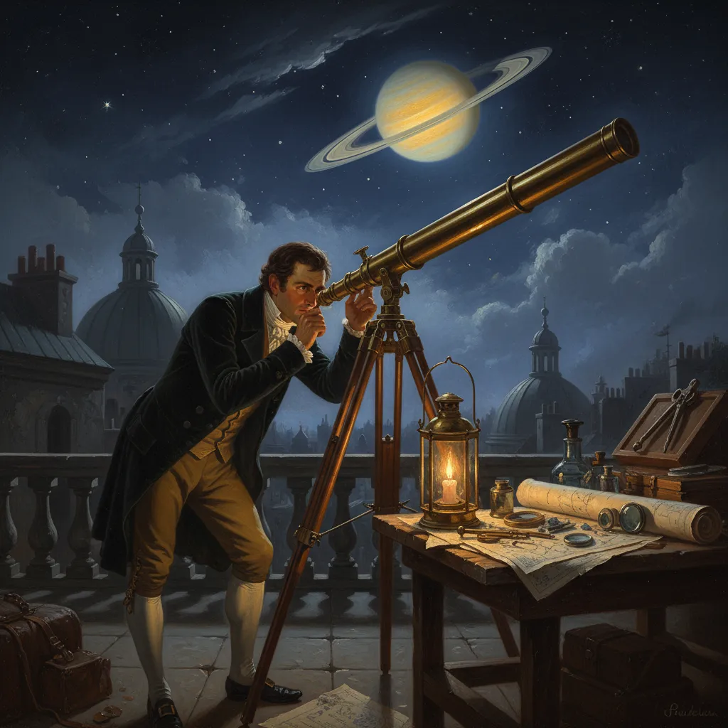 망원경 끝에서 만난 토성의 비밀