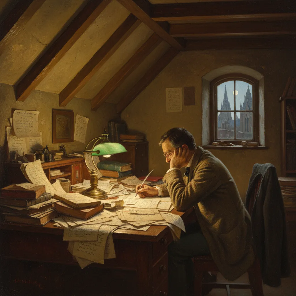 아내에게도 말하지 않은 7년간의 다락방 작업이 있었다