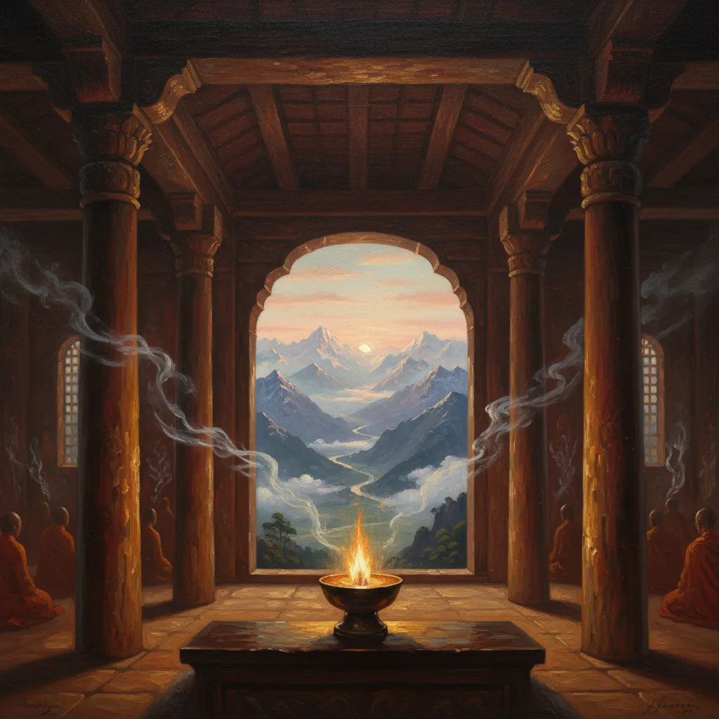 한 사람이 켠 등불이 1,200년째 타오르고 있다