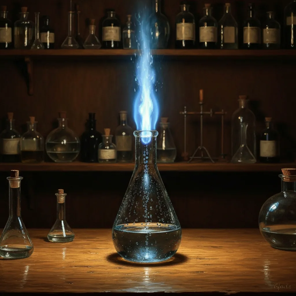 물에 불을 붙이다 — 수소의 발견