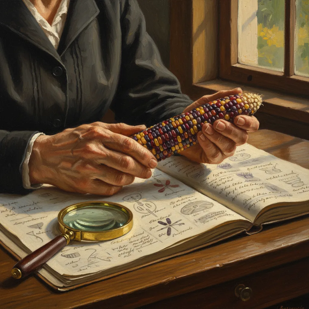 유전자는 제자리에 고정되어 있다는 상식을 옥수수 알갱이가 뒤집었다