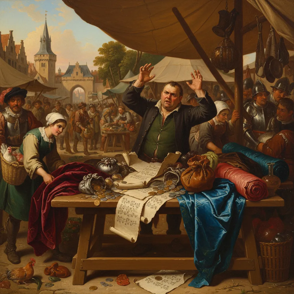 소수점이 없던 시절, 장사꾼의 악몽