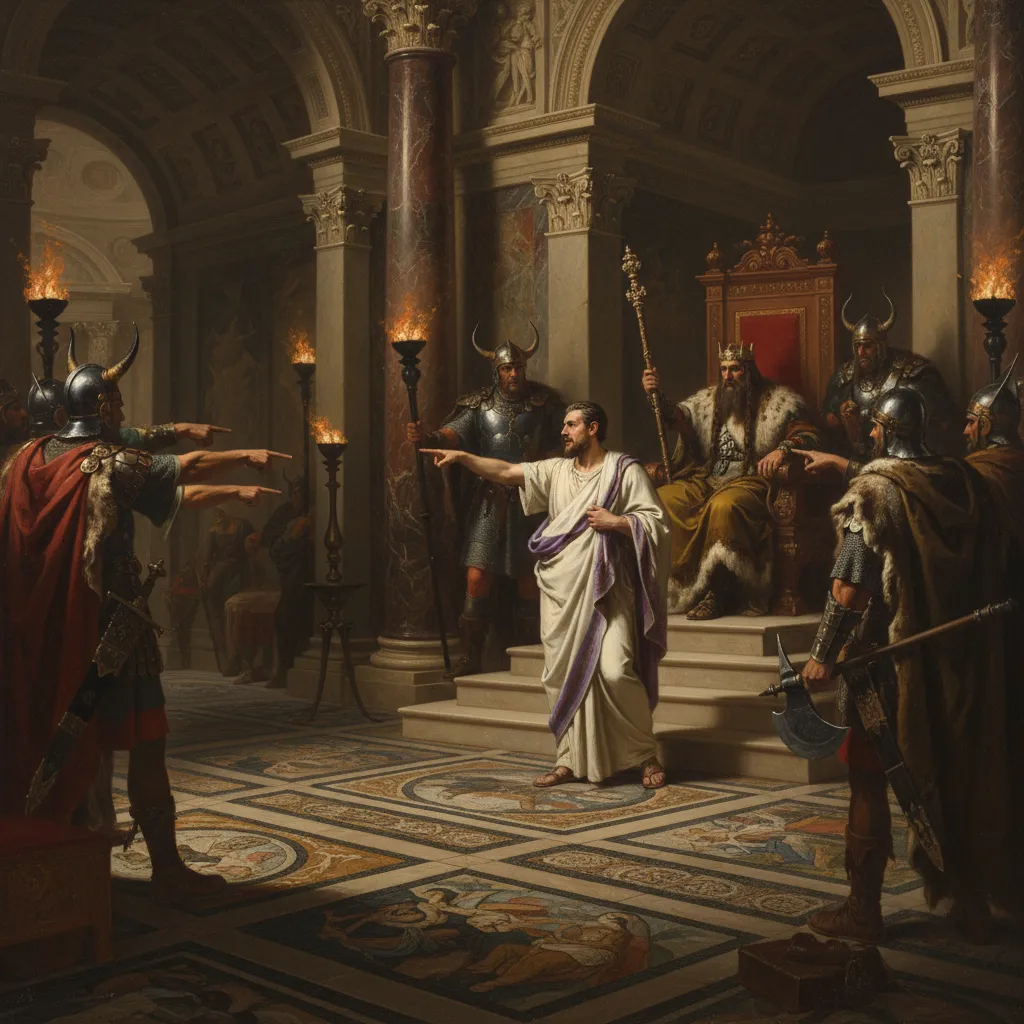 ## 동료를 변호한 죄, 원로원 의원 알비누스 사건