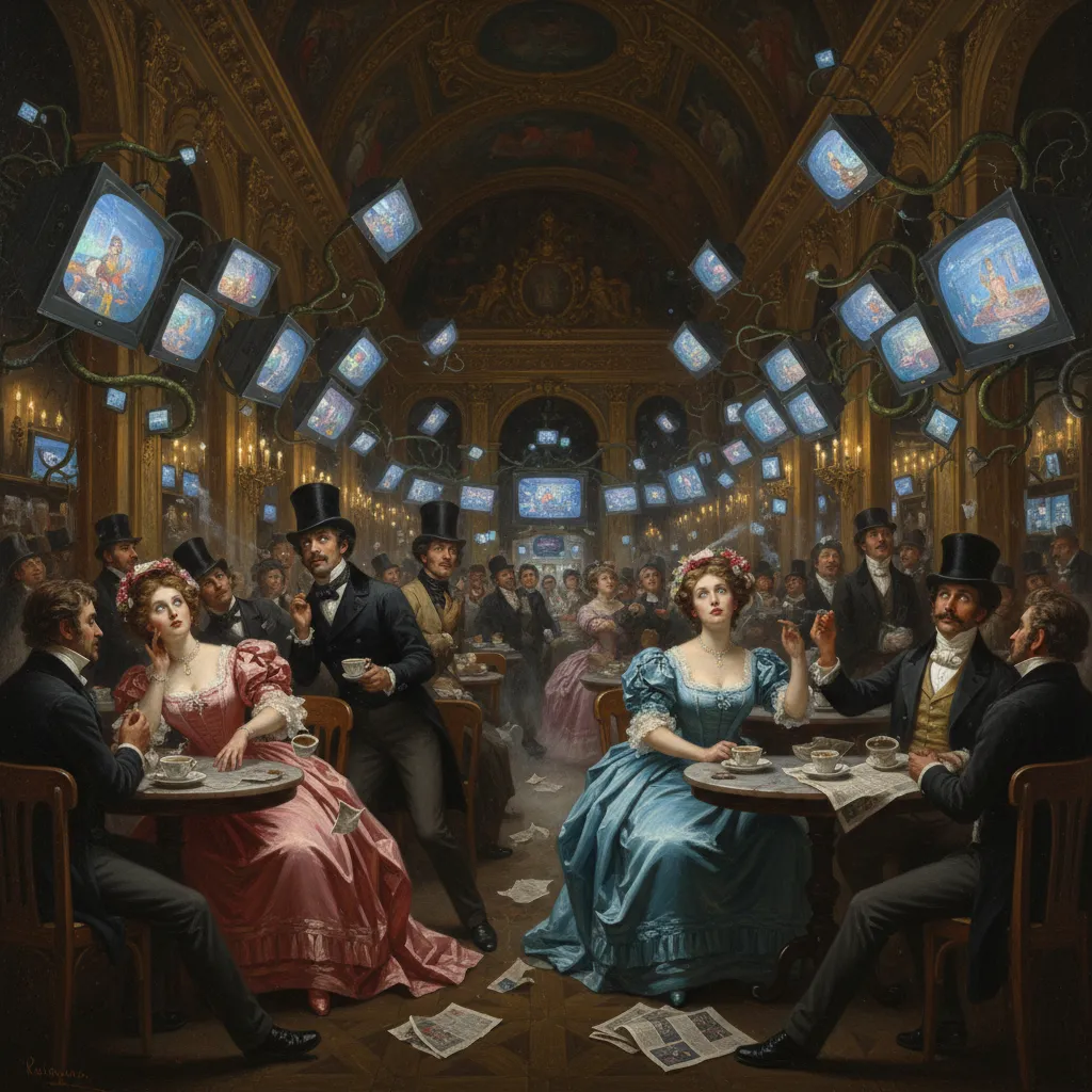 ## 텔레비전이 카페를 삼켰다: 공론장은 어떻게 무너지는가