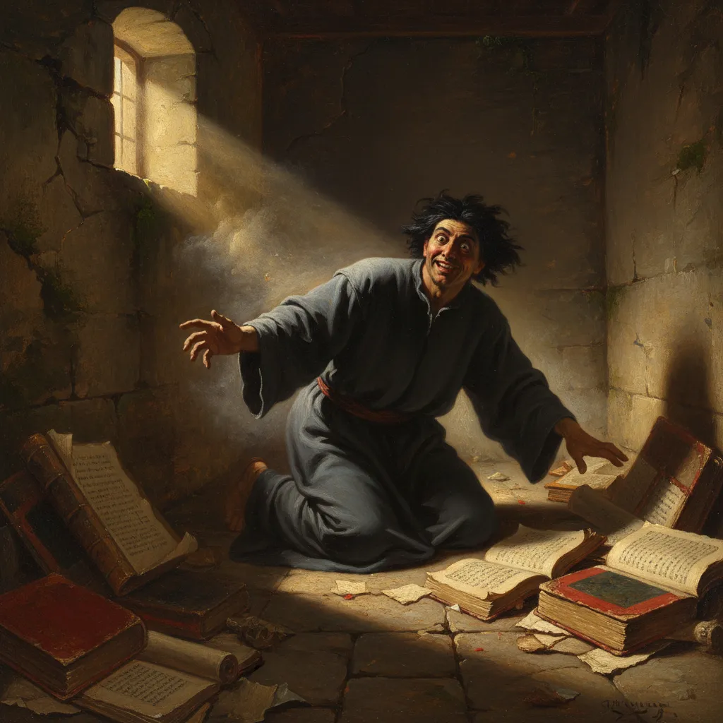 칼리프의 명령, 그리고 가짜 미치광이