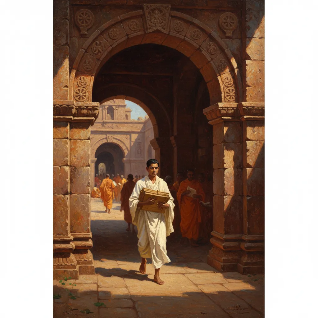 ## 남인도 브라만 가문에서 태어나 불교 승원으로 걸어 들어간 소년