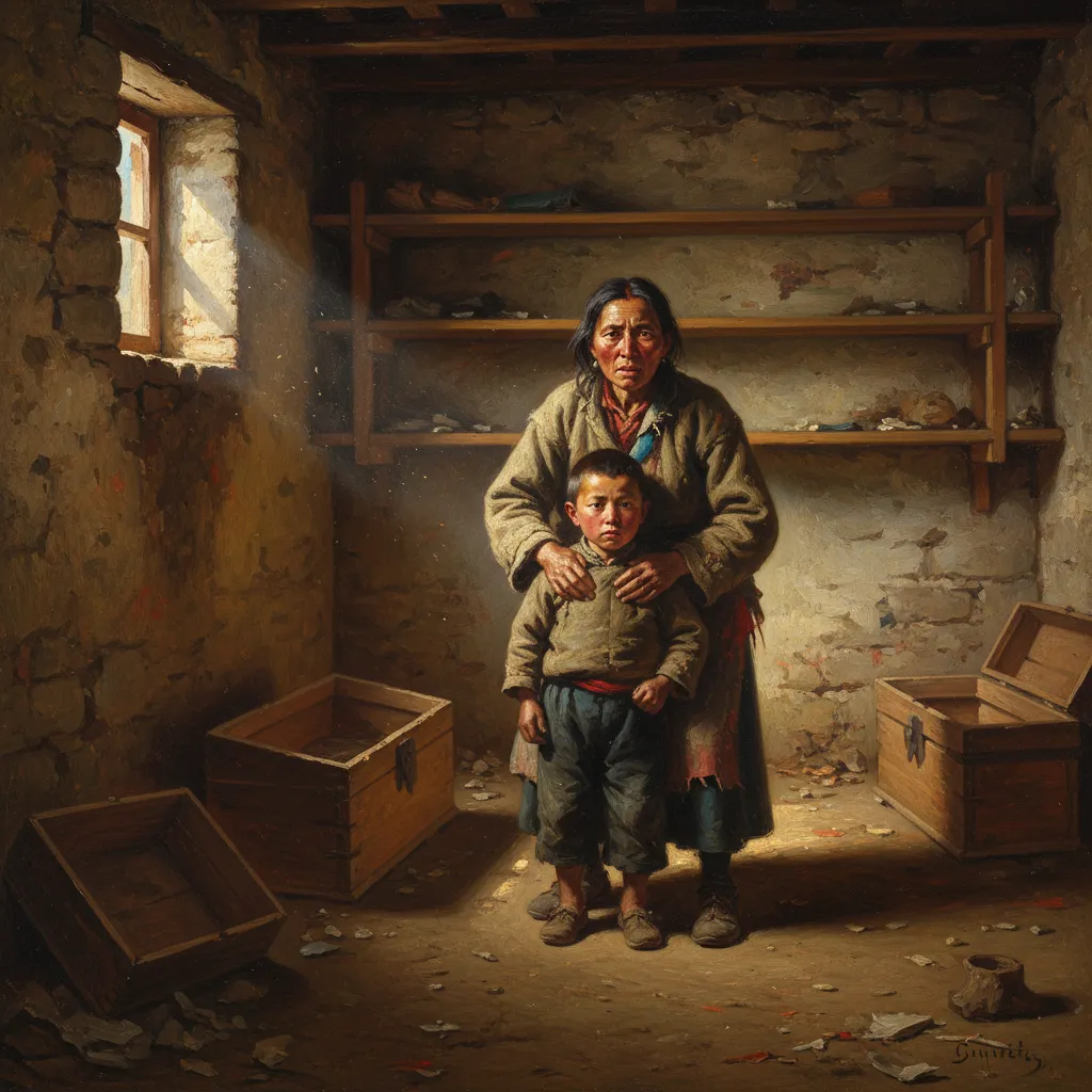 ## 약탈당한 유산과 어머니의 저주