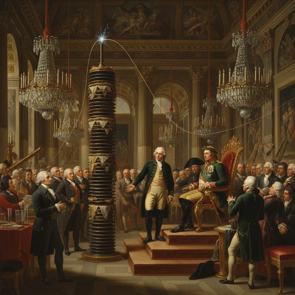 동전 탑을 쌓았더니 전기가 나왔다