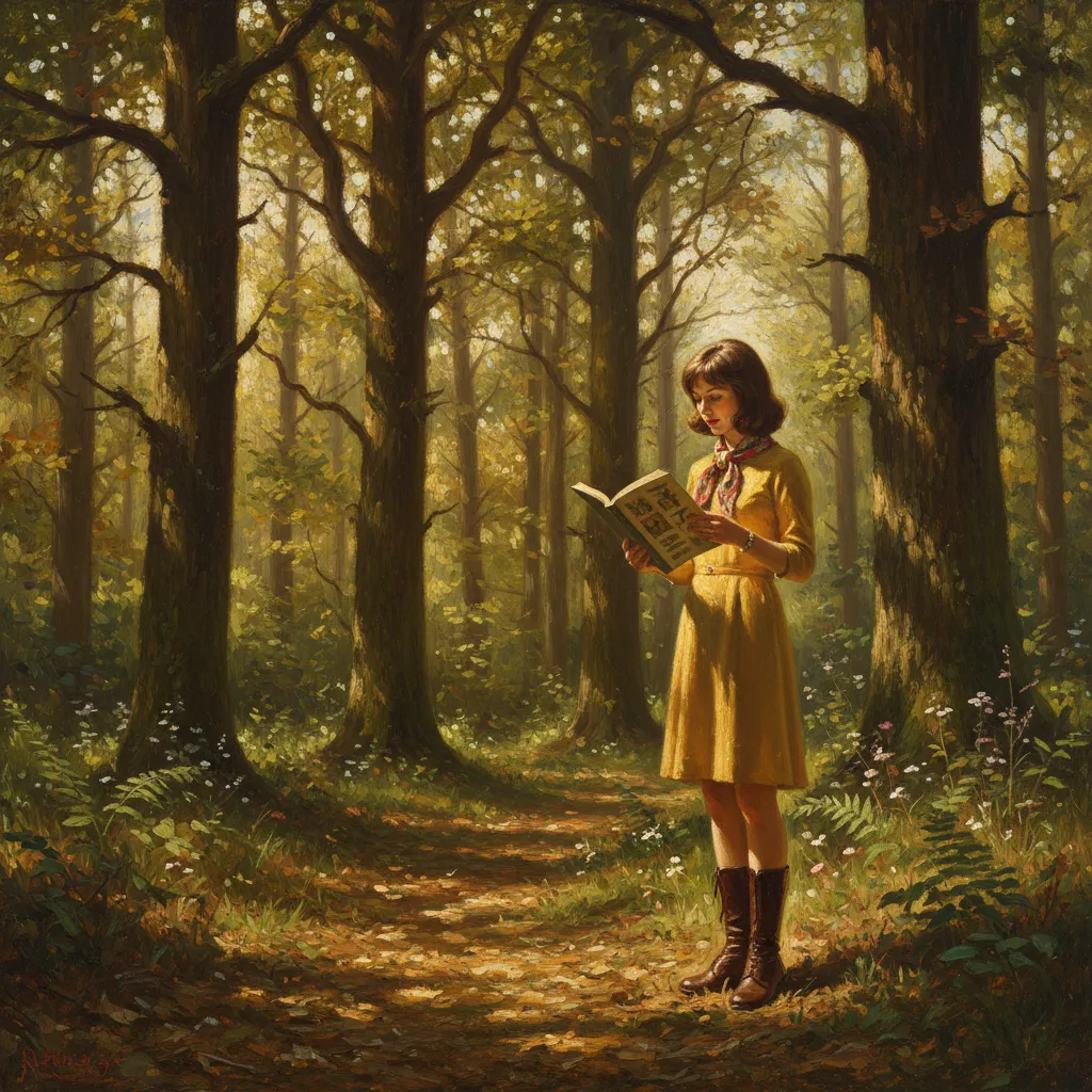 ## 뉴저지 숲을 걷던 소녀는 수학책이 아니라 자연도감을 들고 있었다