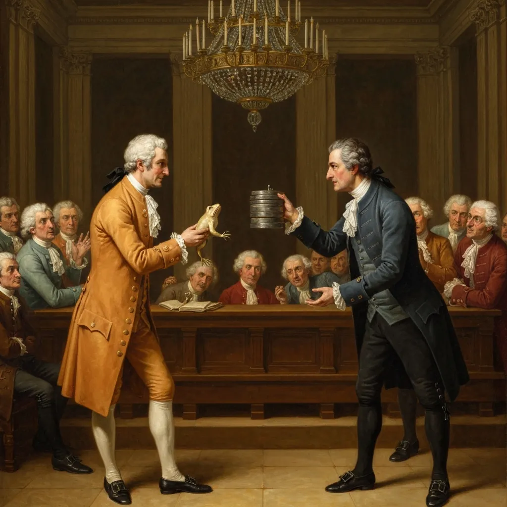 볼타의 반격 — 전기는 개구리가 아니라 금속에서 온다