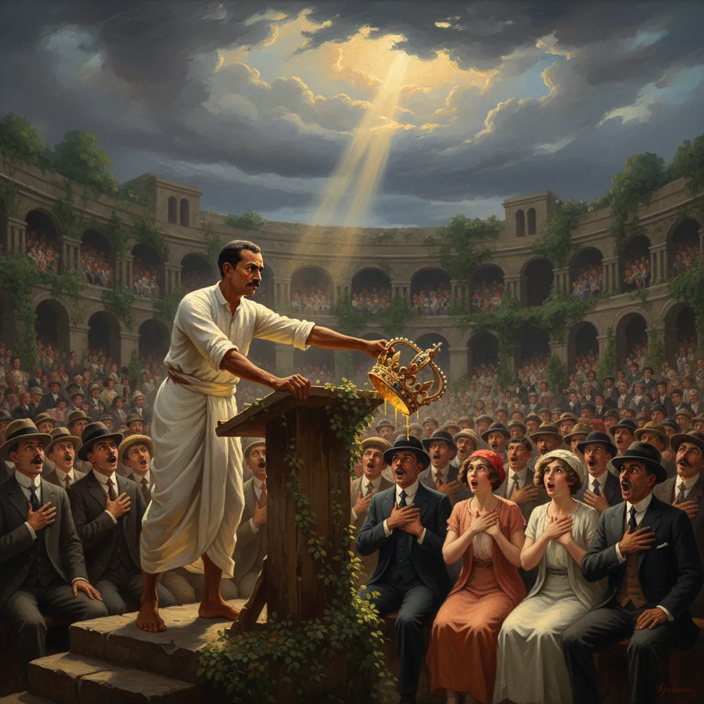 ## 왕좌를 부순 연설 — "진리는 길 없는 땅이다"